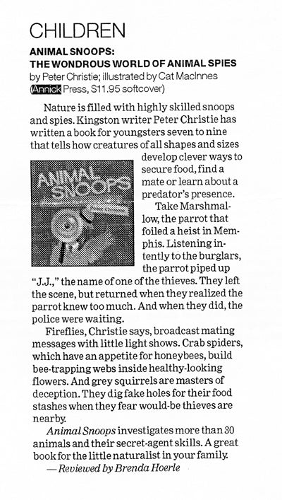 Animal Snoops Reviews