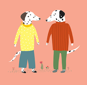 DOGS DRESSED UP: Dating Dalmations