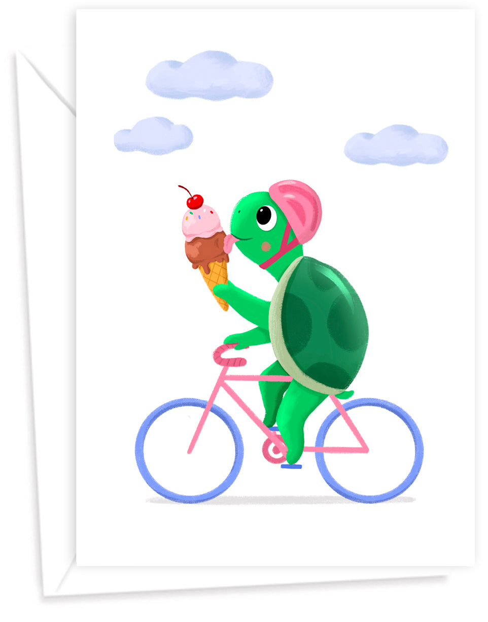 Cycling Turtle