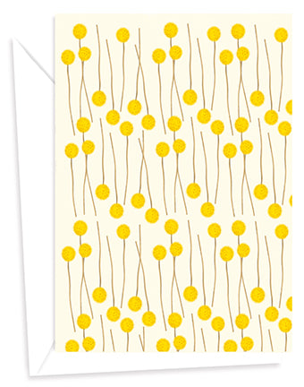 Billy Buttons Card