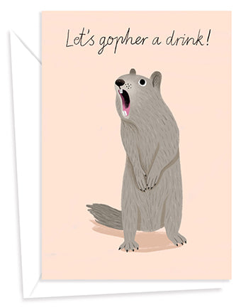 Let's gopher a drink!